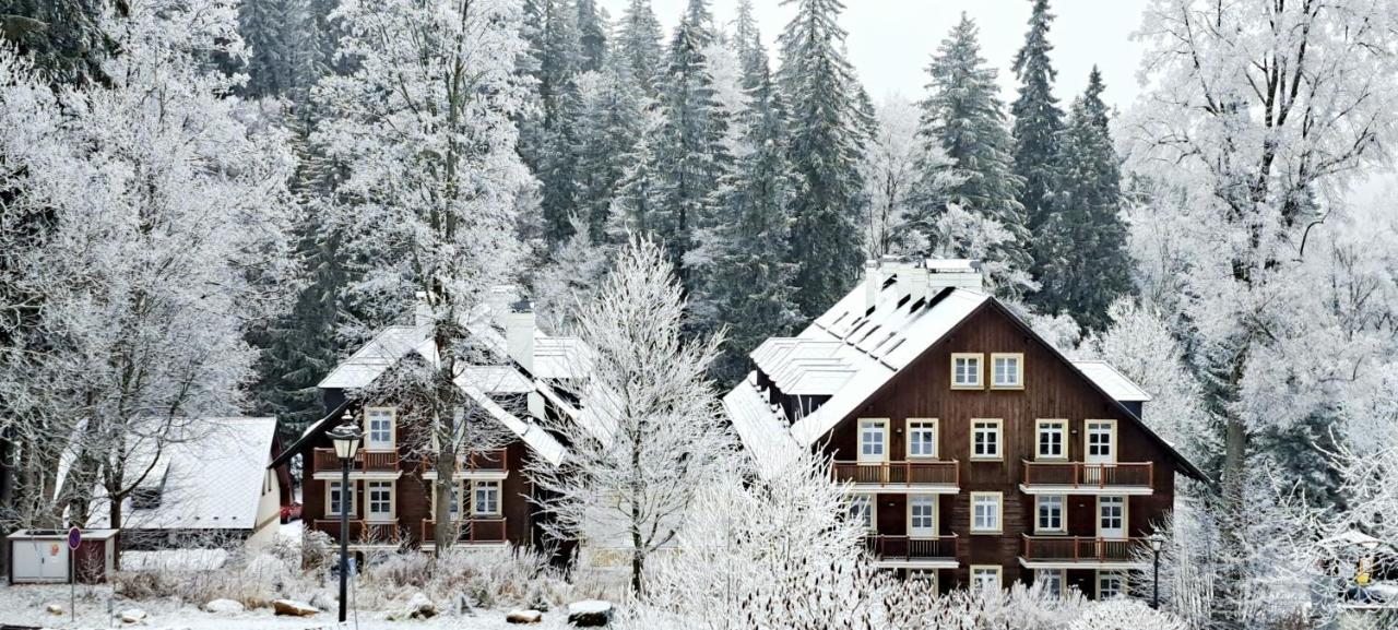 Aparthotel Hubertus Karlova Studánka Exterior foto